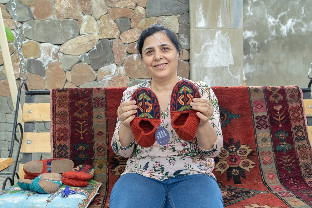 Azerbaijani Socks – empowering Azerbaijani women in rural areas